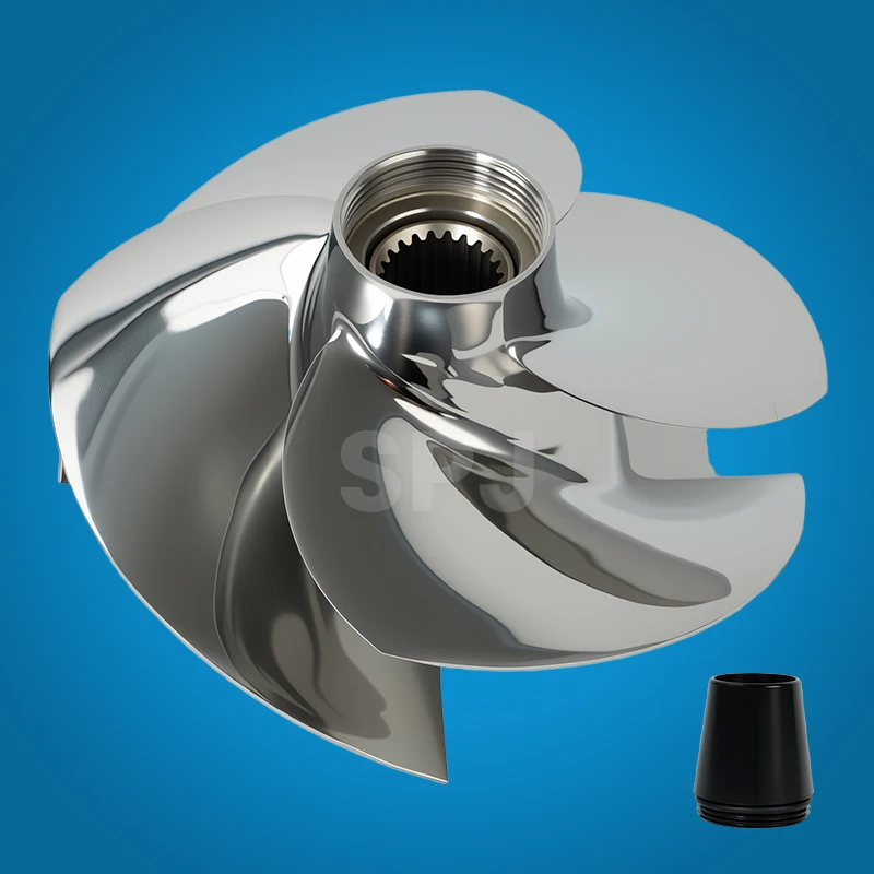 

Четырехлопастное колесо привода (импеллер) для гидроциклов Seadoo Wake 155 GTS 130 / GTS Pro 130 PWC, шаг 11/19, диаметр 155,5 мм, для морской воды