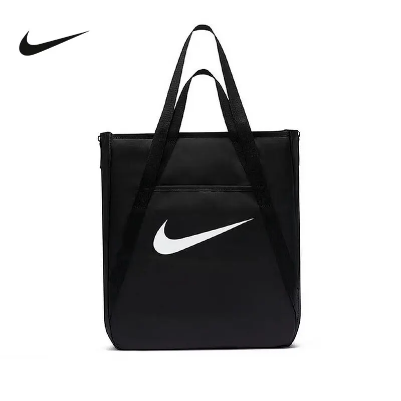 Nike Tote Handbag IH7964-010 Medium Capacity Dual Carry Style Casual Shoulder Bag