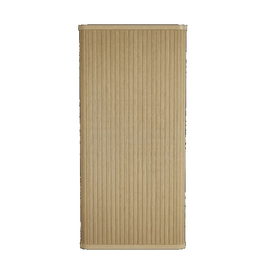 

CC0414S306 Natural Oak Bathroom Floating Side Cabinet Wallmounted Storage Cabinet for Small Spaces Preassembled