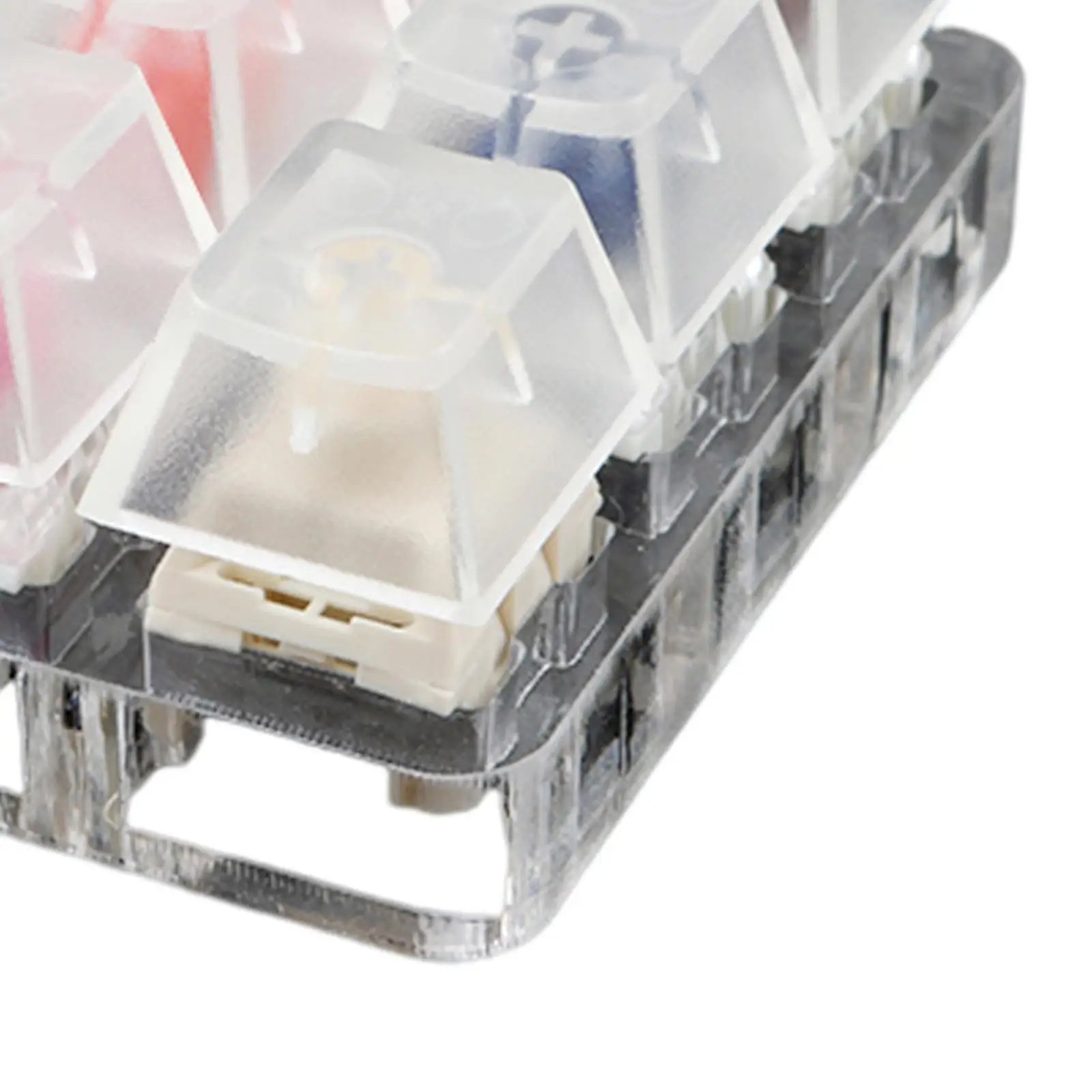 Acrylic Clear 12 Keys Switches Tester for Kailh Box DIY, Durable Material