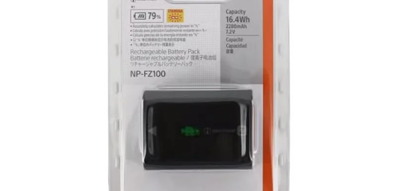 Original NP-FZ100 NPFZ100 Camera Battery For Sony A9 II / A7R IV / A7R III / A7 III /ILCE-9 IL CE-7RM3 IL BC-QZ1 USB Charger