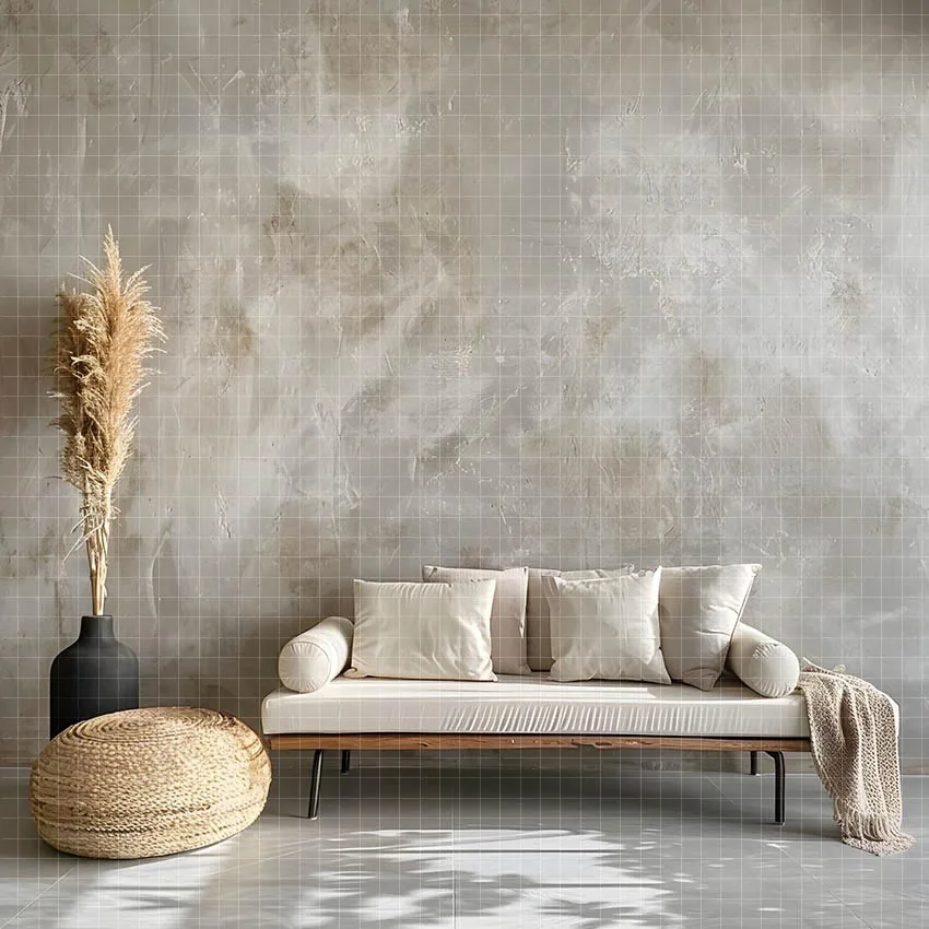 Mehofond التصوير خلفية غرفة بوهو بامباس جدار رمادي الكبار عيد ميلاد الزفاف الأمومة صورة ديكور خلفية استوديو الصور