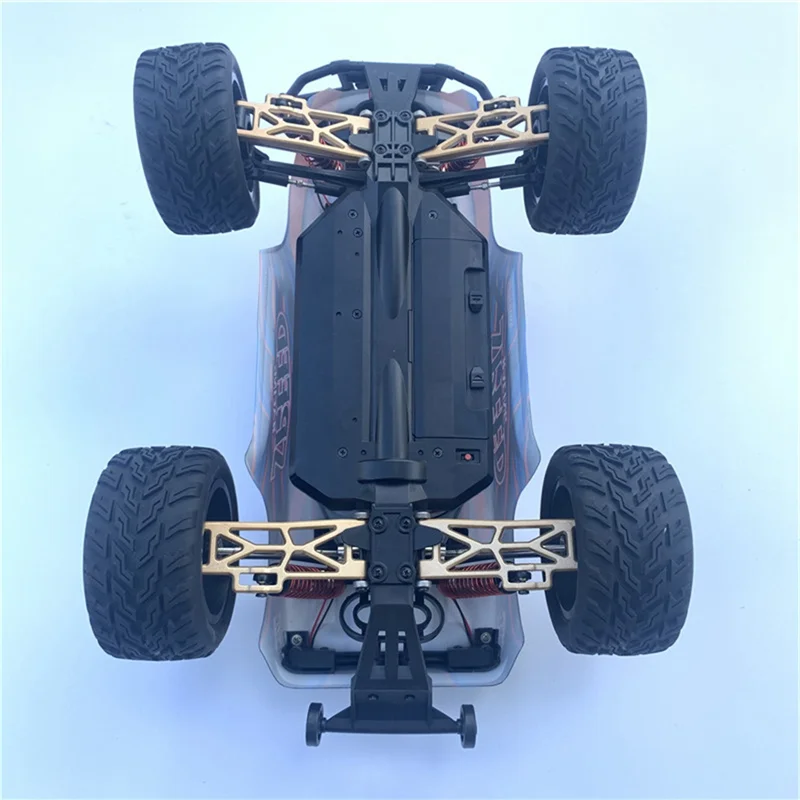 Práctico soporte de parachoques trasero delantero para Wltoys 104009   12402-A 12401 12403 12404 12409 piezas de repuesto de coche teledirigido accesorios de actualización