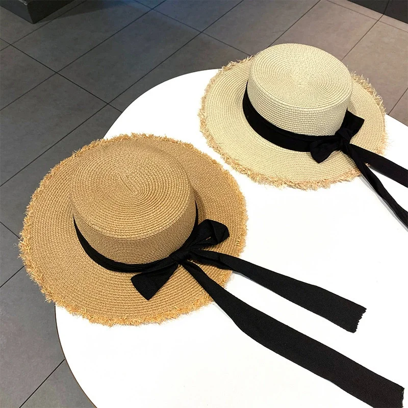 

Women's Summer Hat Foldable Straw Hat Girls Outdoor Travel Casual Fashion Straw Picnic Camping Sun Hat Cool Hat Bucket Hats