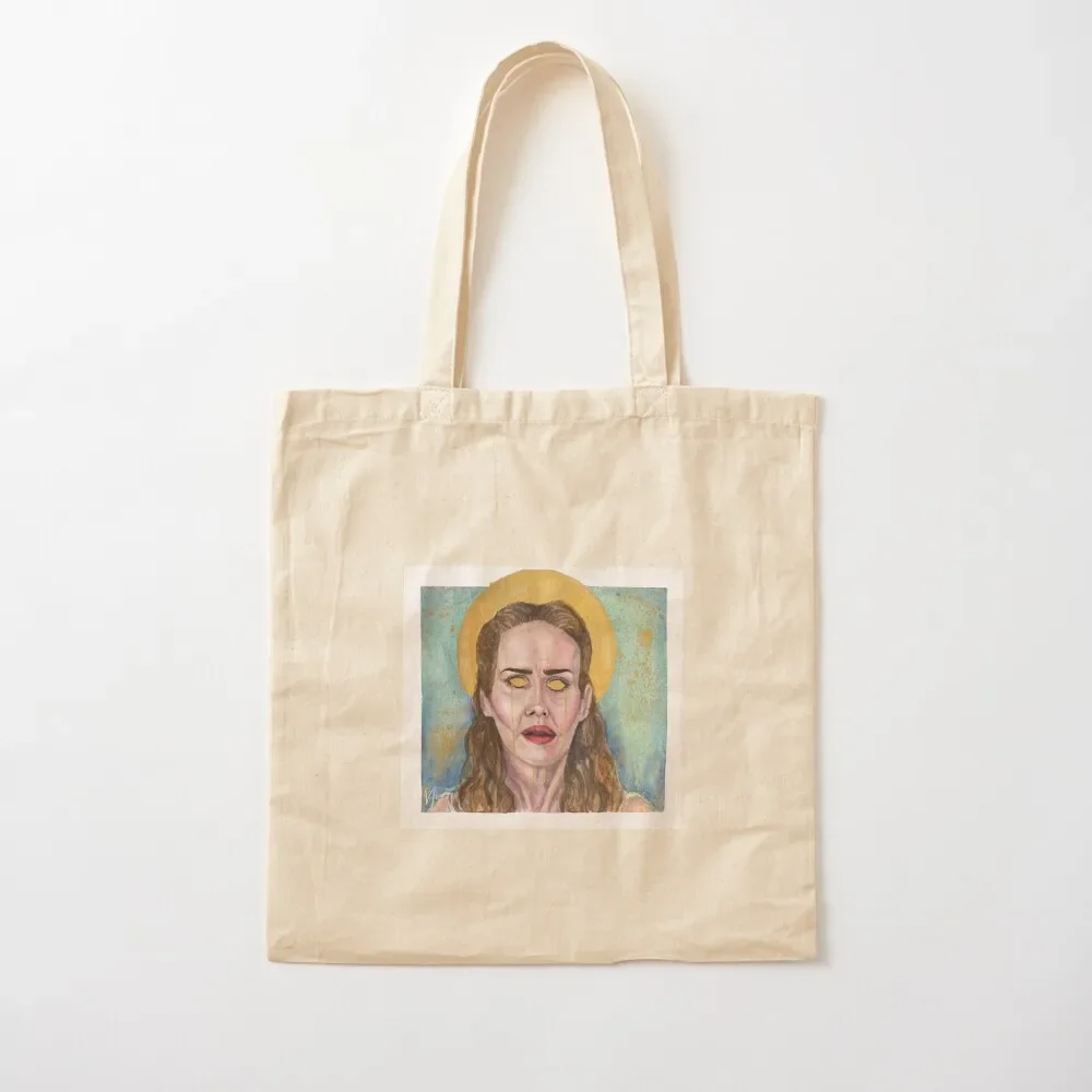 

Sarah Paulson as Nurse Ratched Tote Bag tote bag canvas Lady bags Tote Bag