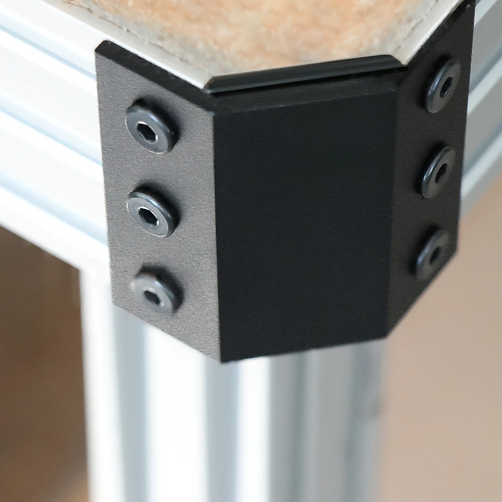 4 قطعة/الوحدة داخل خارج قوس الزاوية موصل 20/40/60/80 مللي متر ل V-فتحة الألومنيوم النتوء الشخصي الجدول بناء