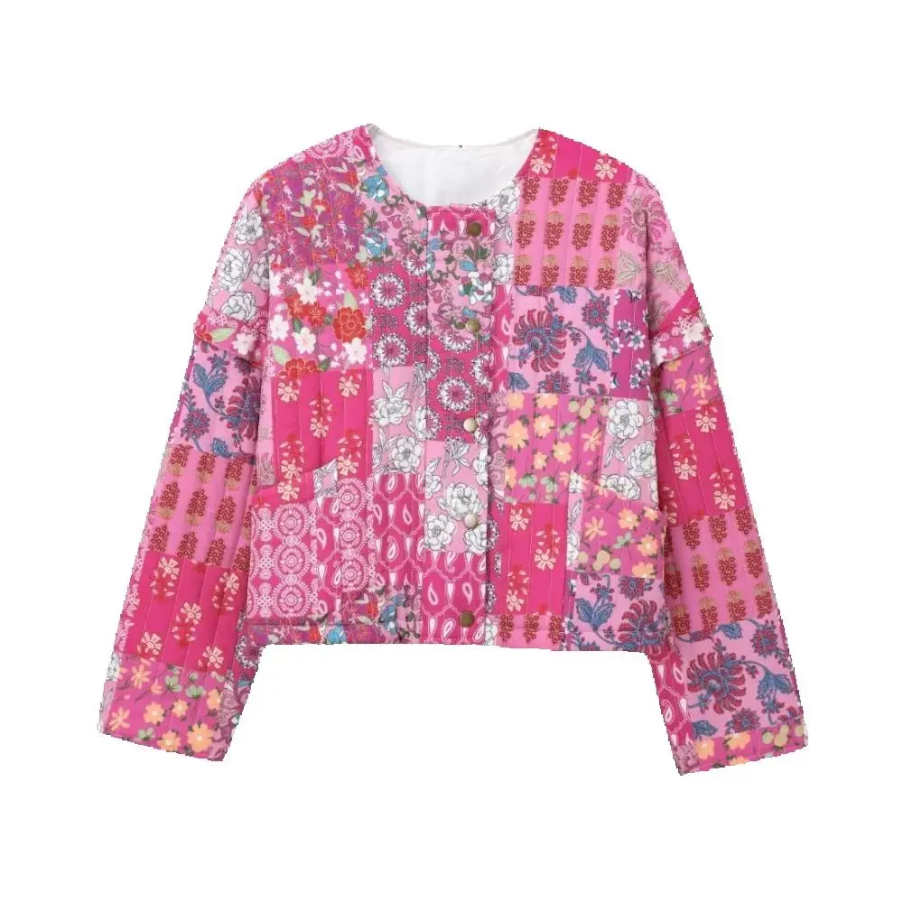 

Вязаный свободный топ с круглым вырезом и длинными рукавами на молнии с карманом на пуговицах, осень/зима, новая теплая хлопковая куртка