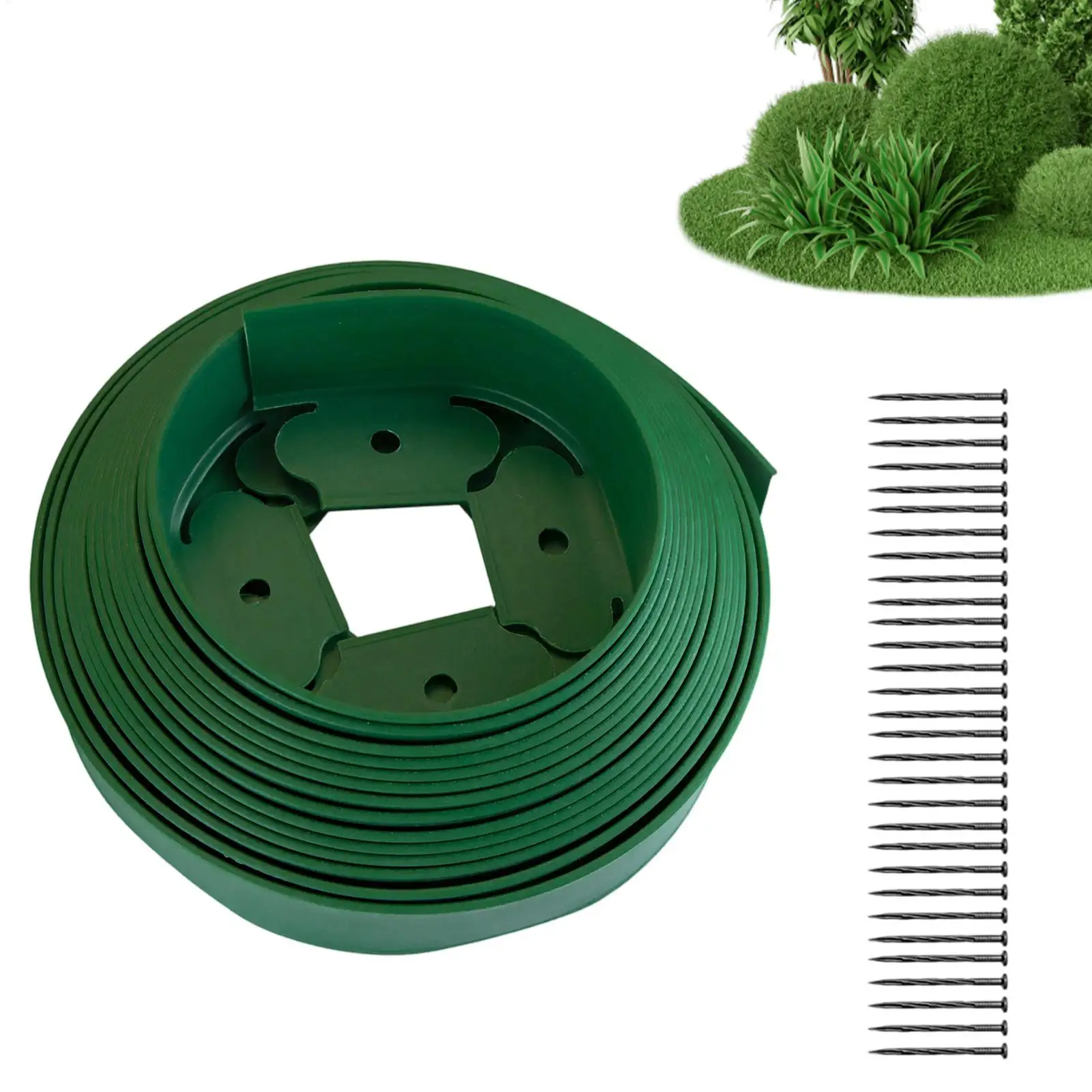 10cm Garden Grass Lawn Edge Fence Path Flexible Lawn Edging Border Outdoor Yard Garden Accessories