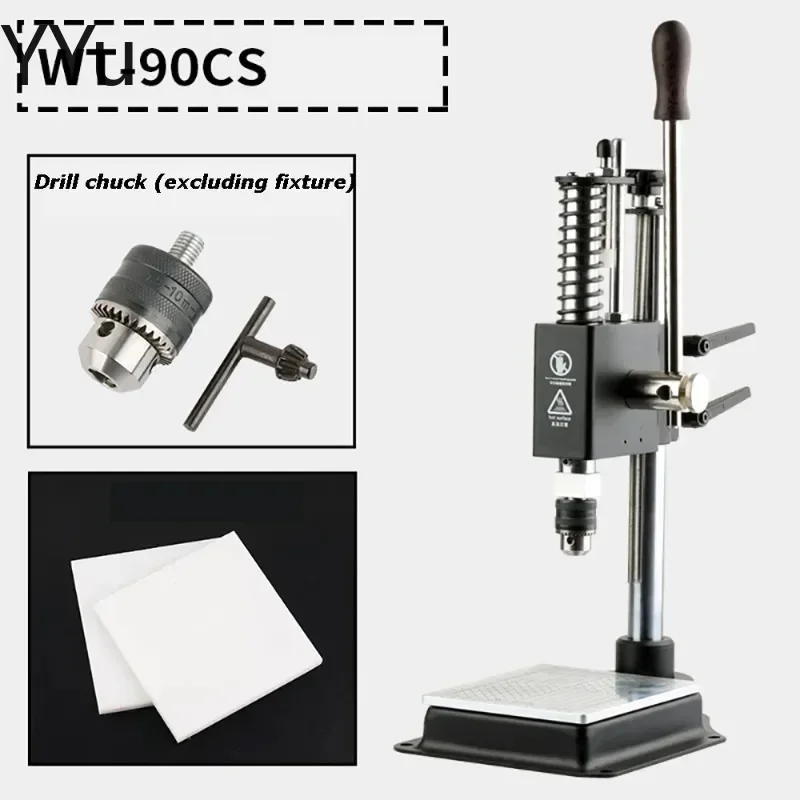 Manual Leather Press Machine – Heavy-Duty Stamping, Embossing, Punching & Die-Cutting Press with Adjustable Throat 250KG Force