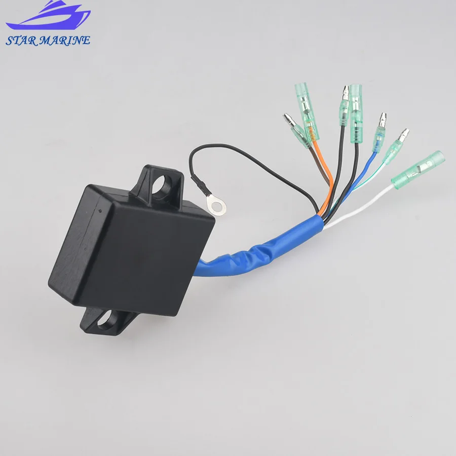 

Блок CDI в сборе 6B4-85540 6B4-85540-00 6B4-85540-01 для подвесного мотора YAMAHA 15HP 9,9HP Parsun T15, 2-тактная катушка зажигания