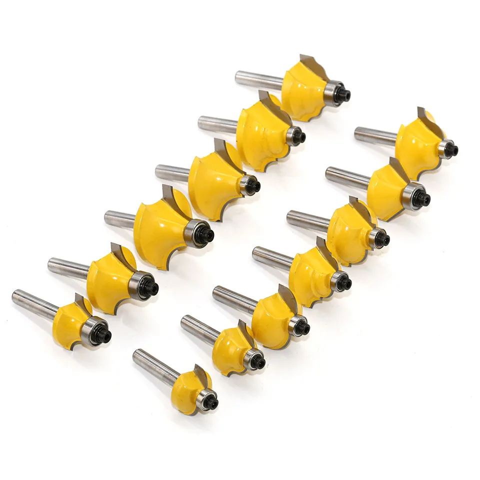 Fábrica 10 peças haste moldagem de construção corrimão conjunto de brocas cnc ferramentas para trabalhar madeira fresa facial