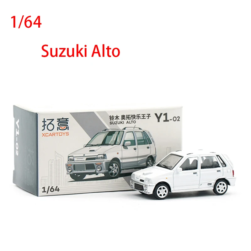 Diecast 1/64 Size Suzuki Alto Model Car Suzuki Alto Alloy Car Model Collection Display Hobby Original Box