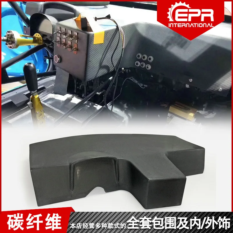 

Подходит для Honda Volkswagen Toyota, модифицированная приборная панель из углеродного волокна, приборная панель центральной консоли для соревнований Co