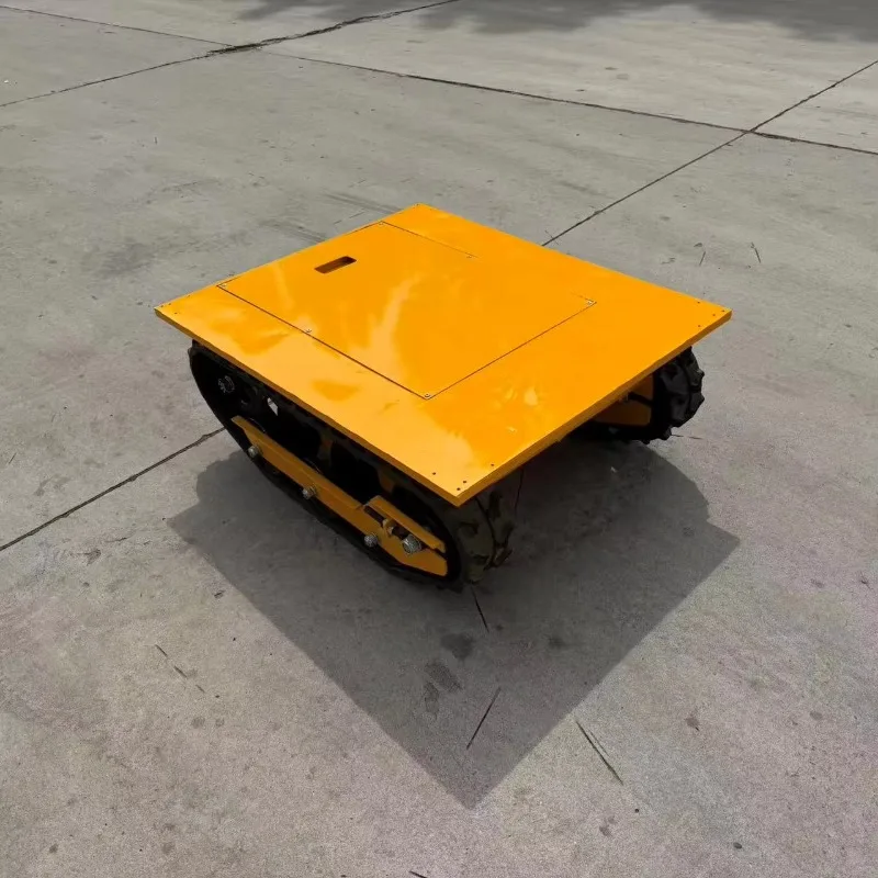 Waterproof Shock Absorb RC Tracked Carrier Brushless Electric Crawler Remote Control Material Transport Cart