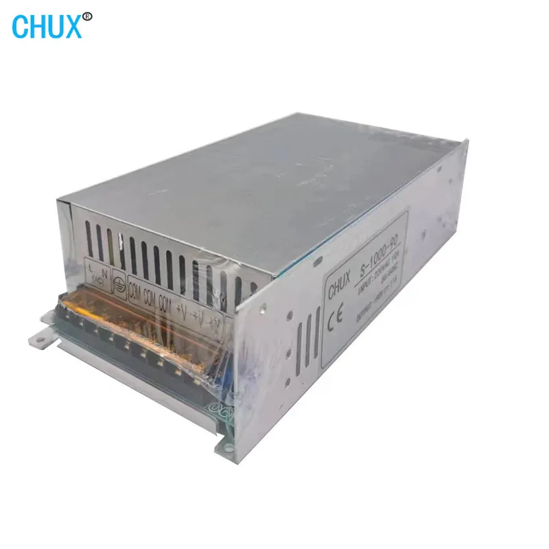 

CHUX 12V 15V 24V 36V 40V 48V 55V 60V 72V 80V 90V 100V 110V 220V LED Switching Power Supply For Ac To Dc Adjustable 1000W Smps