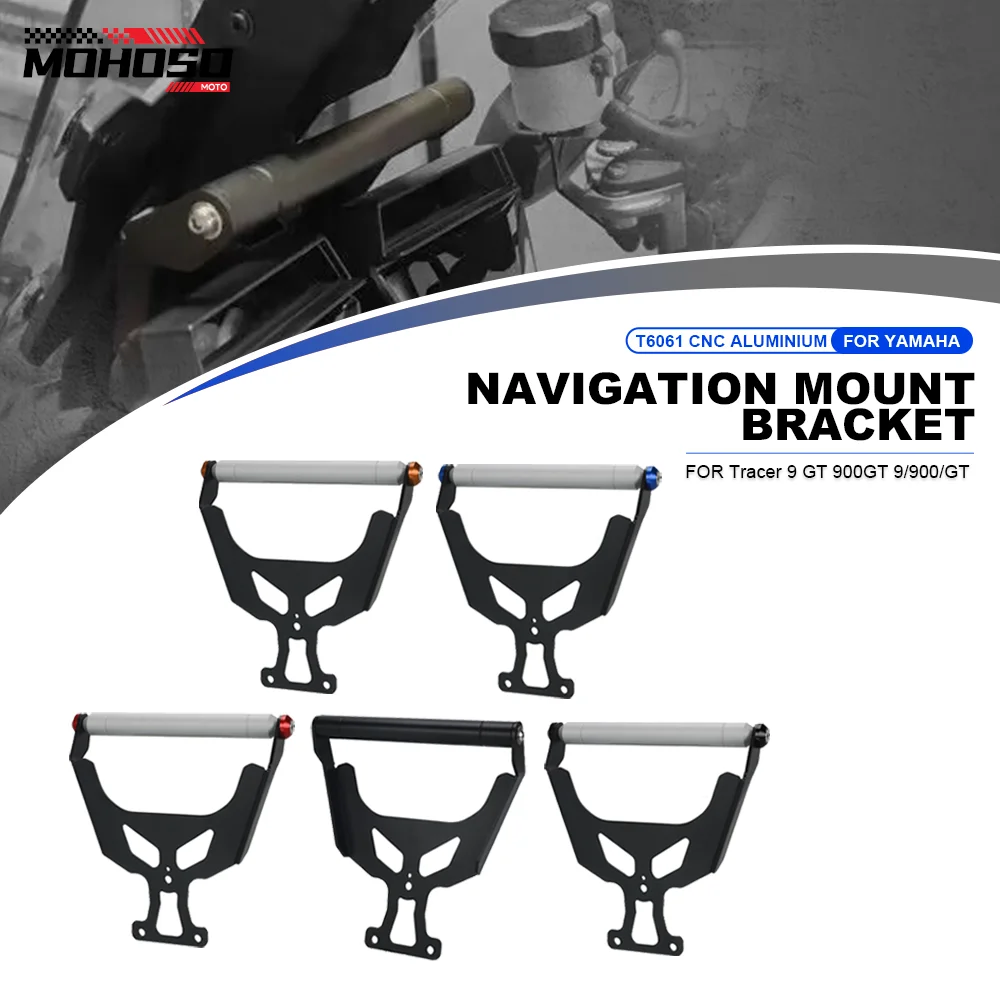 

Tracer9 Mobile Phone Aluminium Navigation Mounting Bracket GPS For Yamaha Tracer 9 GT 2021-2022-2023-2024 Accessories Motorcycle