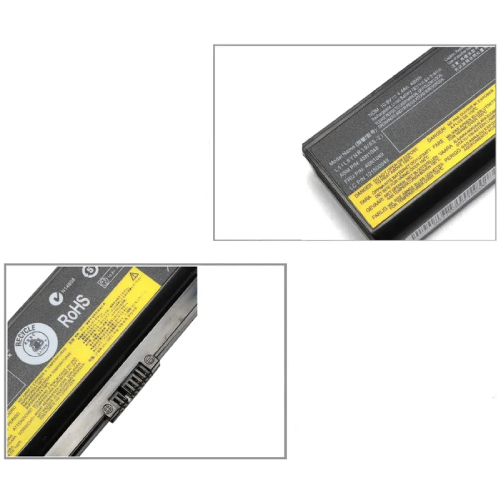 Imagem -05 - Bateria do Portátil para Lenovo Thinkpad Edge E431 B490 B590 E440 V480 E49 M490 E530 E531 E540 E435 V490 V580 V480 M495 K49 E430 10.8v