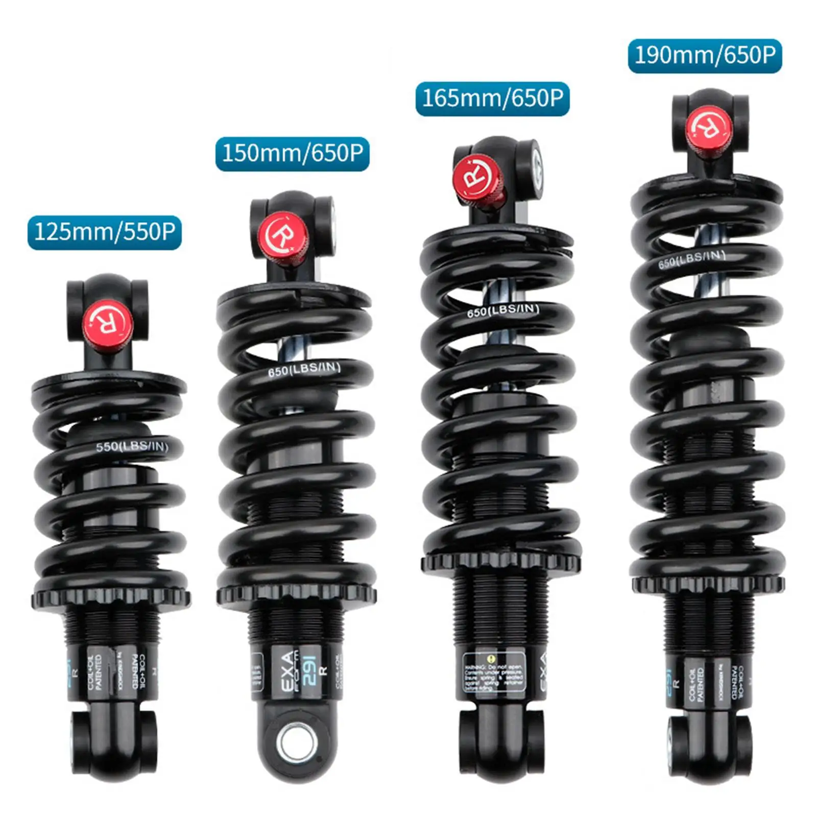 Bicycle Shocking Spring, Mountain Bikes Rear Damping Shock, Bike Coil Shock Absorber