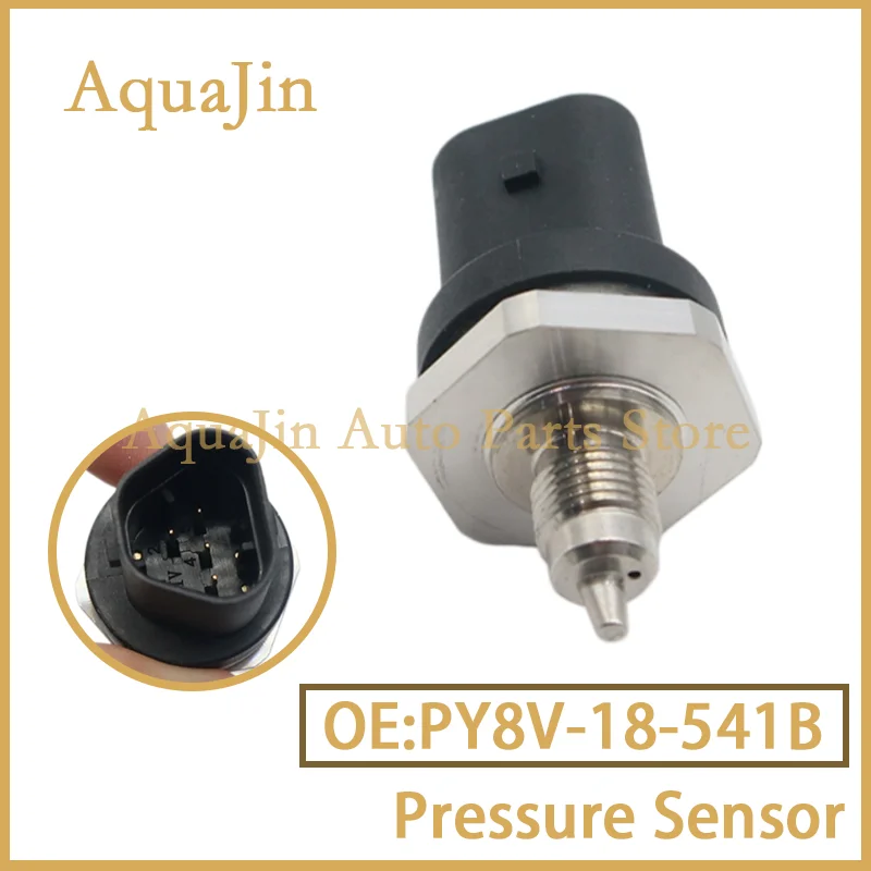 

Датчик давления топлива PY8V-18-541B для Mazda 3, 6 GJ, GL, BM, BN, CX-5, KE, KF, CX-7, CX-8 2.2L, OE PY8V-18-541, PY8V18541A, SH01-18-541