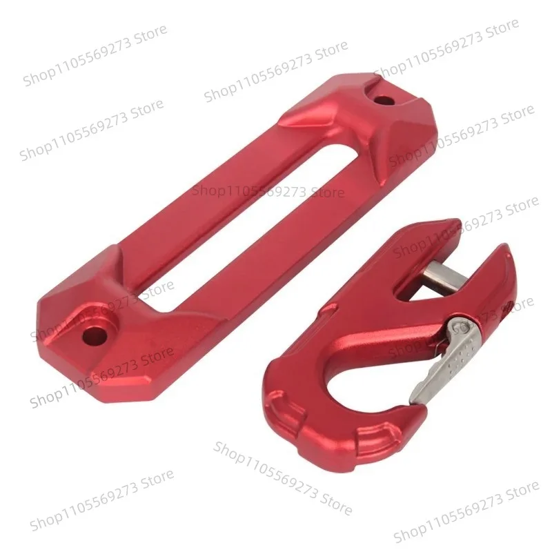 LH07 Off-Road Conversion Forged Winch kit 19000LBS Aluminium Alloy Auto Rope Guide Mouth with winch trailer hook