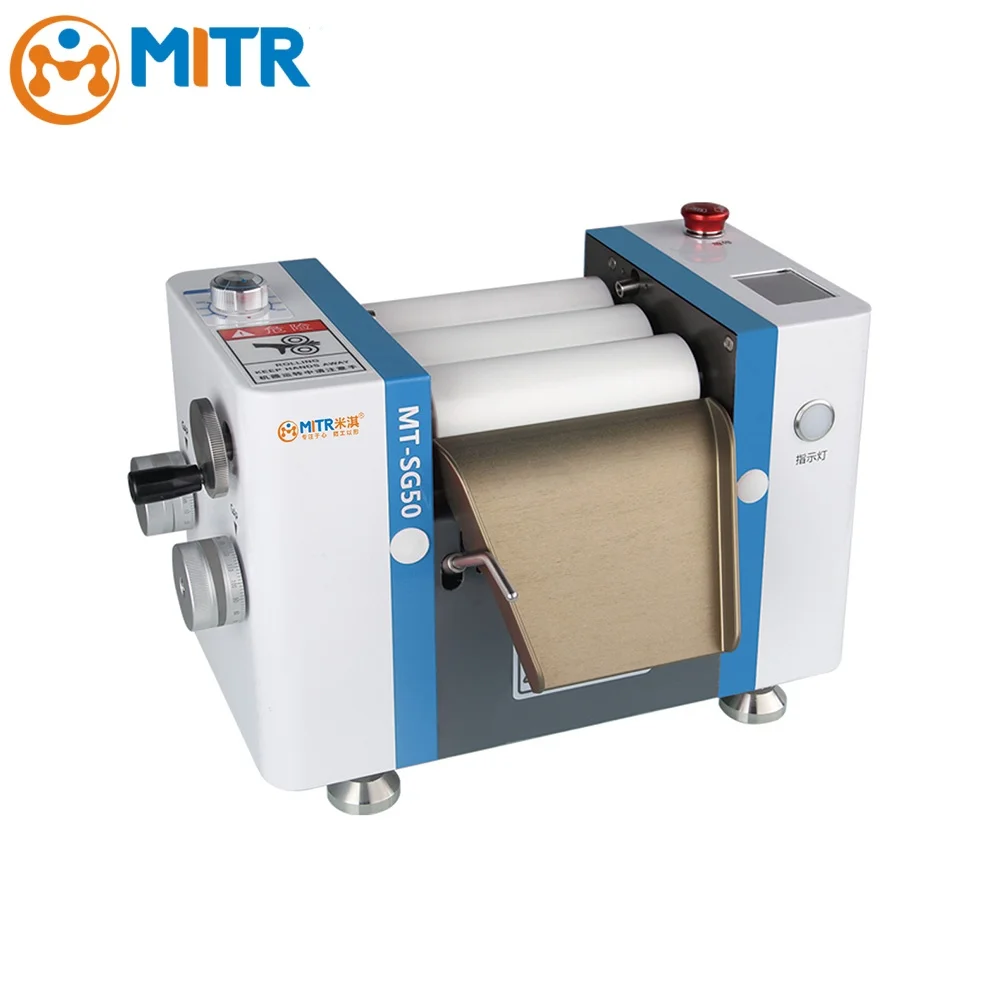MITR Three Roll Grinder Pigment Lab High Speed Rolling Mill Triple Roller Mill Machine für Ölfarbe Lippenstift
