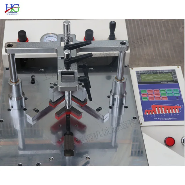 Smart Touch Screen CNC Hardwood Line Nailing Machine Vertical Automatic Corner Stitching Machine Hot Sale