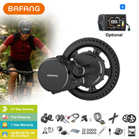 BAFANG 36V 500W 350W 250W Mid Drive Motor Electric Bicycle Conversion BBS01B BBS02B with Dlsplay Kit E-Bike Engine 68-73MM