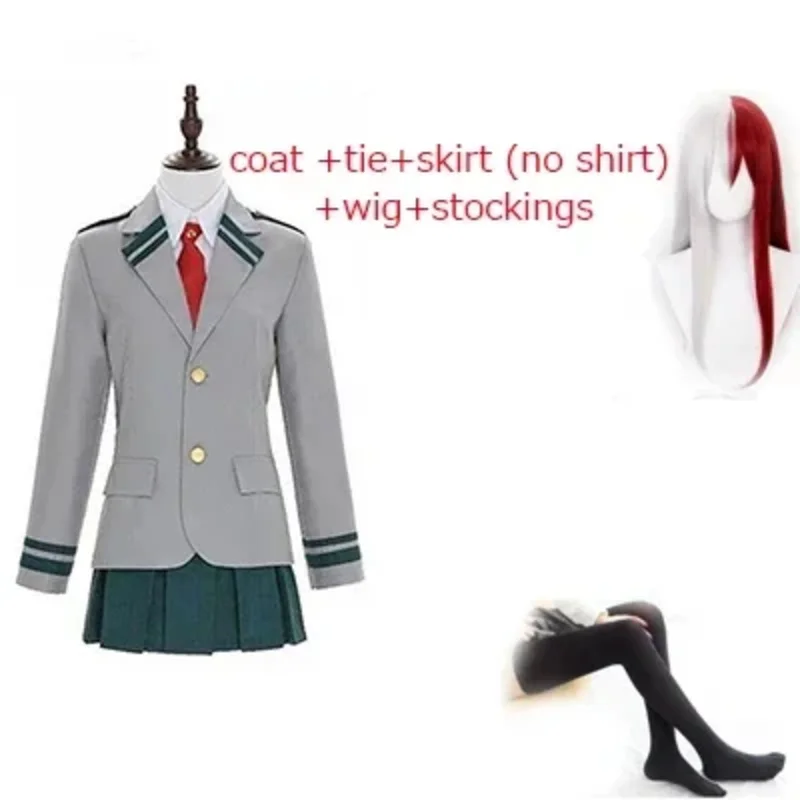 Boku no Hero Academia OCHACO URARAKA Asui Tsuyu Costume Cosplay My Hero Academia Uniforme scolastica