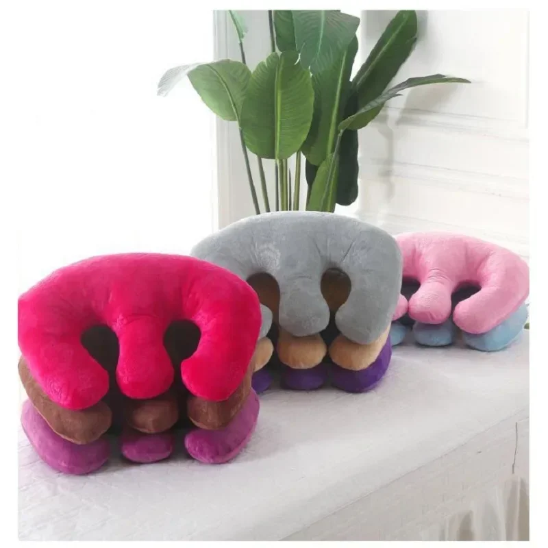 Cosmetic Salon Latex Detachable Footrest /Face/Breast Pillow Cushion Support Massage Pillow Therapy Spa Tool