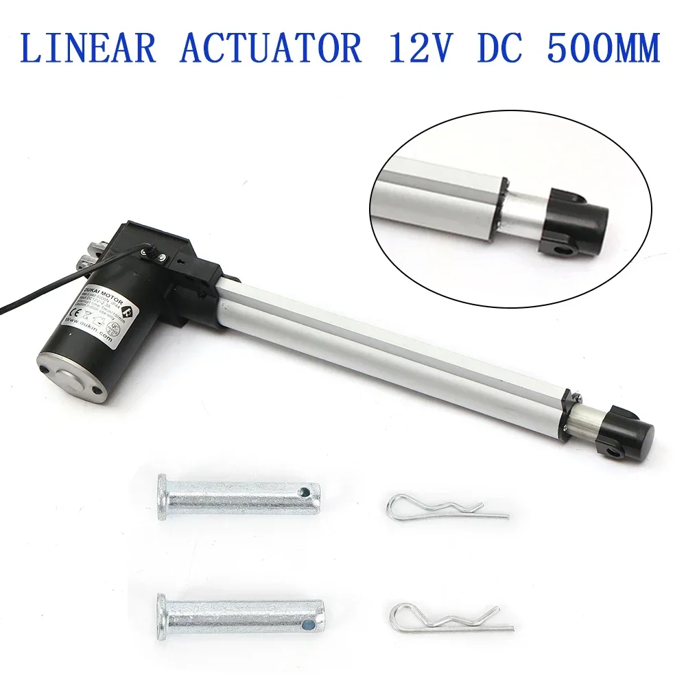 Linear Actuator with 6000N Parallel or Vertical Pulling Force, IP44 Waterproof, Quiet Operation ≤48dB