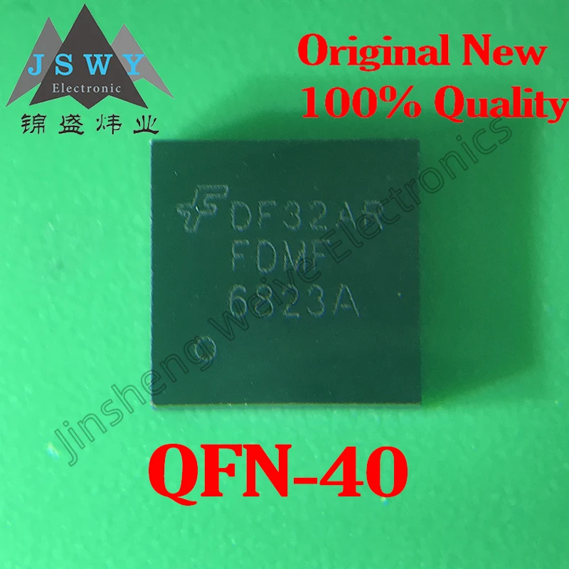 

5PCS free shipping FDMF6823A FDMF 6823A FDMF6808N FDMF3030 FDMF3035 SMD QFN40 QFN chip integrated IC 100% brand new genuine stoc