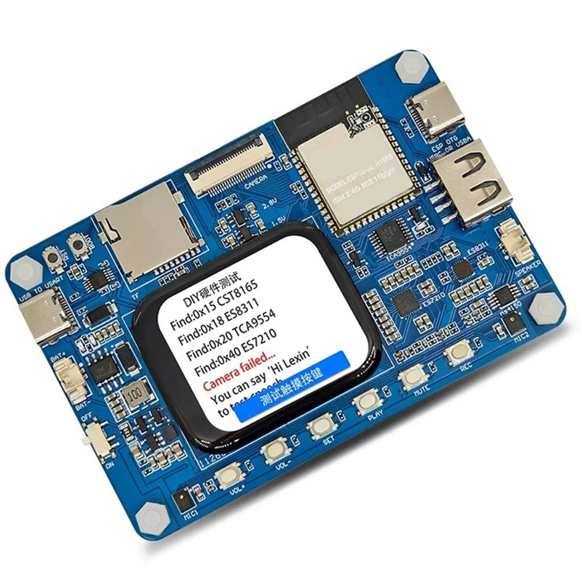 DT85 HOT ‑ XiaoZhi AI Voice Chatbot Development Kit 1.69 Inch Screen Type‑C Charging Programming Board
