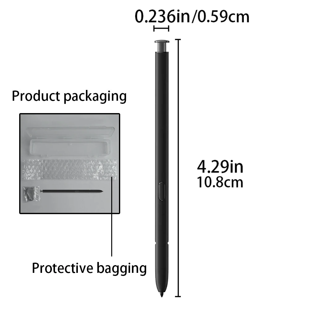 Für Samsung Galaxy S22 Ultra Stylus S Pen Touch-Stift Ersatzstift mit Ersatzspitzen & Langlebiger TPU-Schutzhülle – Detail 6