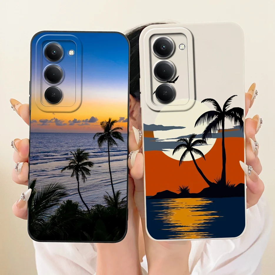 ل Xiaomi Redmi 15 4G حالة Redmi15 5G الفاخرة شعبية الحلوى رسمت غطاء 6.9 ''الناعمة حافظة هاتف من البولي يوريثان ل Xiaomi Redmi 15 5G قذيفة