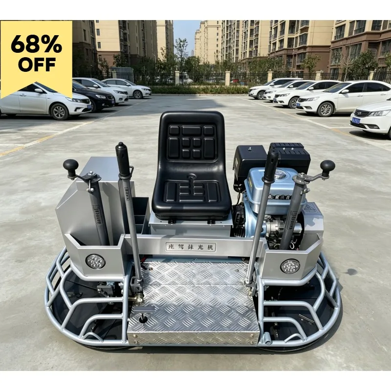 Premium 80 Type Ride‑on Concrete Finishing Trowel High‑Performance Floor Leveling Machine for Building Construction Use