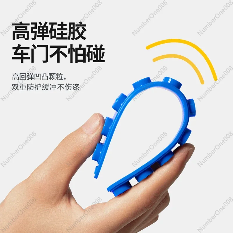 BASA Door Anti-collision Strip, Car Shock Absorption Buffer, Rubber Sticker, Bumper, Rearview Mirror, Door Opening and Killing