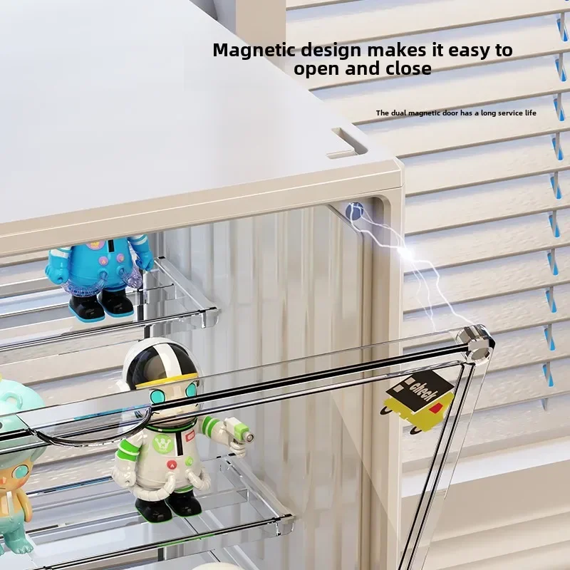 Blind Box Storage Display Rack Transparant Stofdicht Mannequin Opslag Pop Model SPEELGOED Display Box Kast Stand Bubblegum