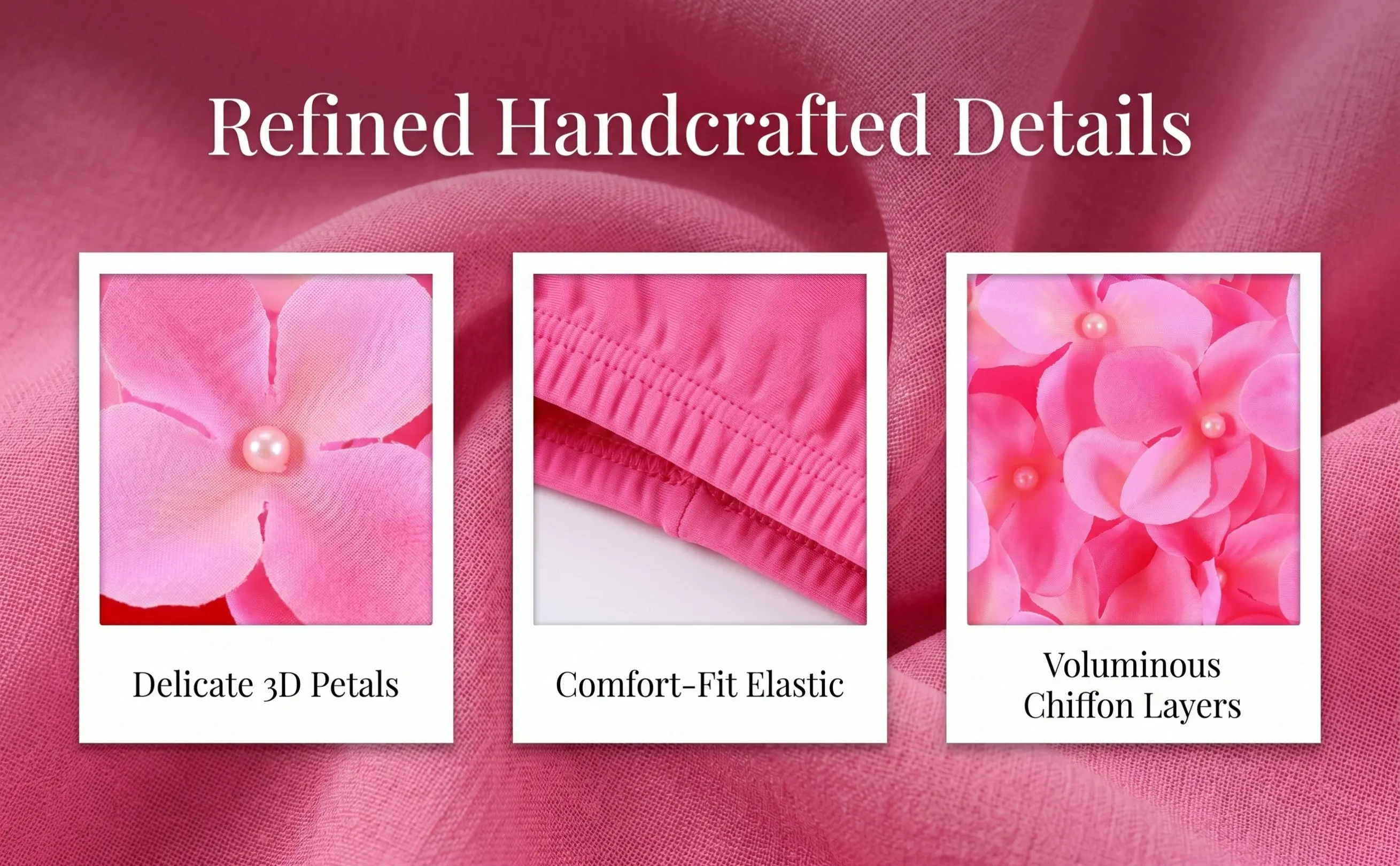 1Pcs Waterproof Flower Swimming Cap for Women Premium Lightweight Eco Friendly 3D Hair Protector Pool Beach