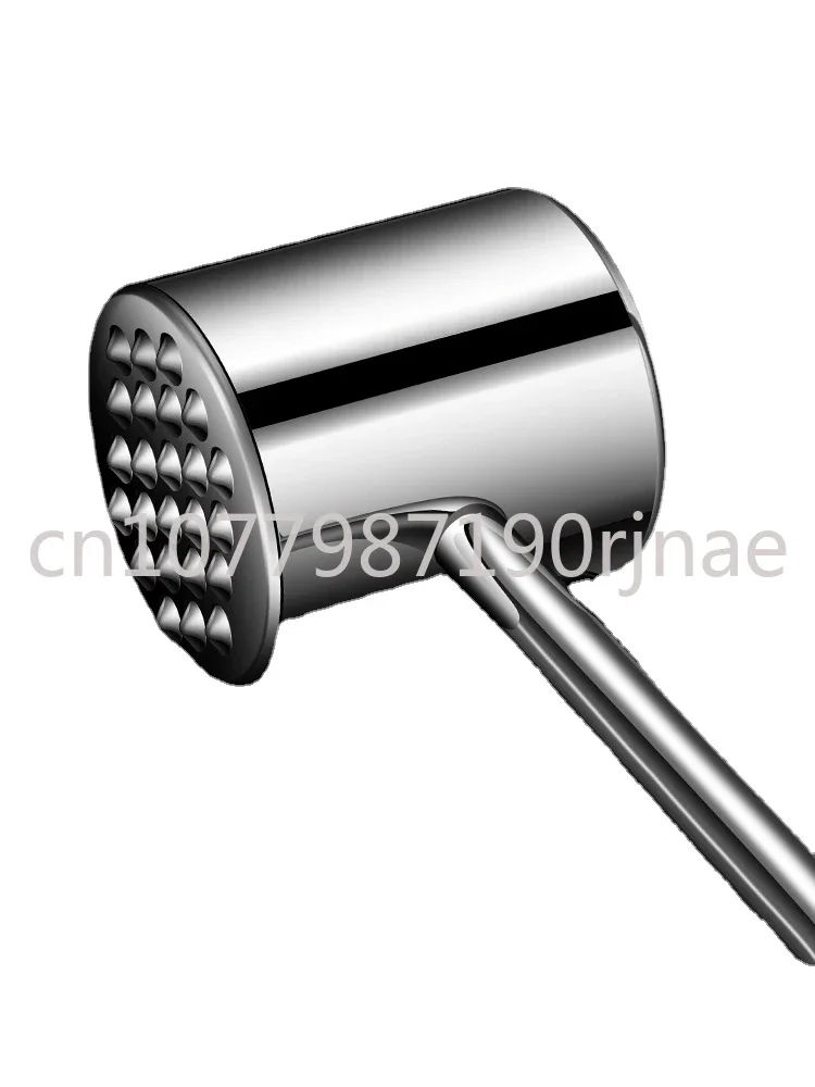 Stainless Steel Kitchen Solid Meat Tenderizer Meat Tenderiser  Tenderizer Beef Pig Steak Hammer Tenderizer