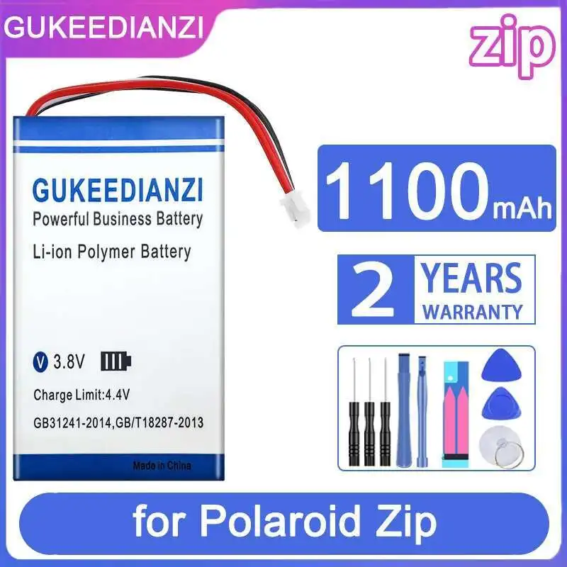 

Premium Replacement For Polaroid Zip AE503048-2S 1100Mah Portable Photo Printer Battery Stable