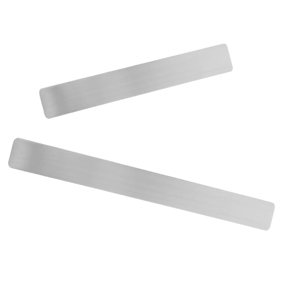 2pcs Metal Plate For Magnets Self Adhesive Bulletin Board Display Photos Notes Reminders Home Office School Use Adhesive Backing
