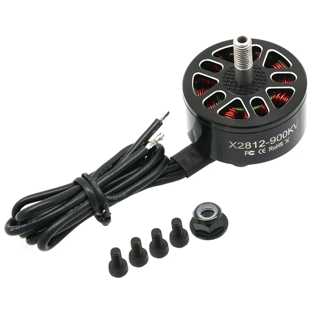 4pcs/lot Angel X2812 2812 KV900/ KV1115 2-6S High Torque Brushless Motor M5 Shaft For Aircraft/ Multicopter/ 7