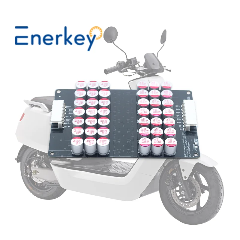 Enerkey Active Balancer 5A 3S 4S 5S 6S 7S 8S 10S 12S 14S 16S17S 21S Lipo/Lifepo4/LTO Battery Capacitor Equalizer Support cascade