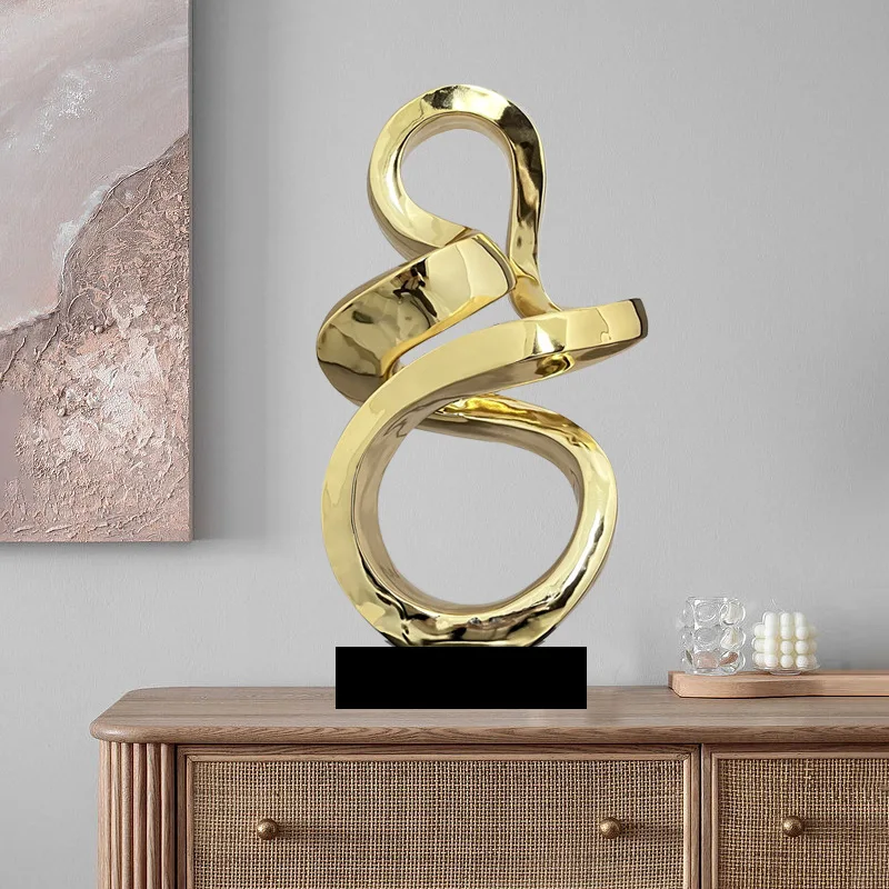 Simple Hall Figurines Living Room Desktop Figurines Modern Bedroom Miniatures Ornament Luxury Interior Decoration Accessories
