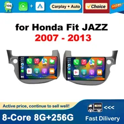 10 inch Car Radio Multimedia Player GPS Navigation for Honda Fit JAZZ 2007 - 2013 Android OS Auto Accessories WiFi BT DSP Stereo