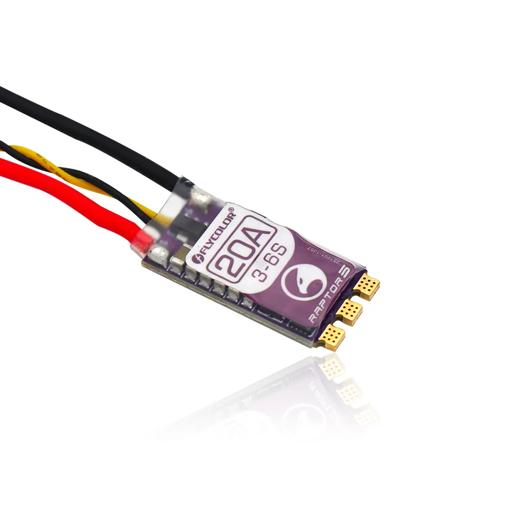 FLYCOLOR Raptor5 32Bit G701 PWM 128K Monobloc ESC 20A 35A 45A 50A Dshot Proshot 3-6S For FPV Freestyle Drone