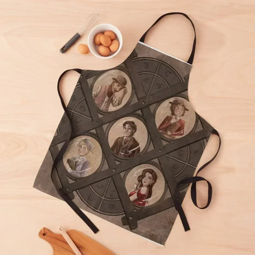 

Mistborn Era 2 Gang Apron Smock for hairdressing Women's Kitchen Womens Dresses kitchen item Apron