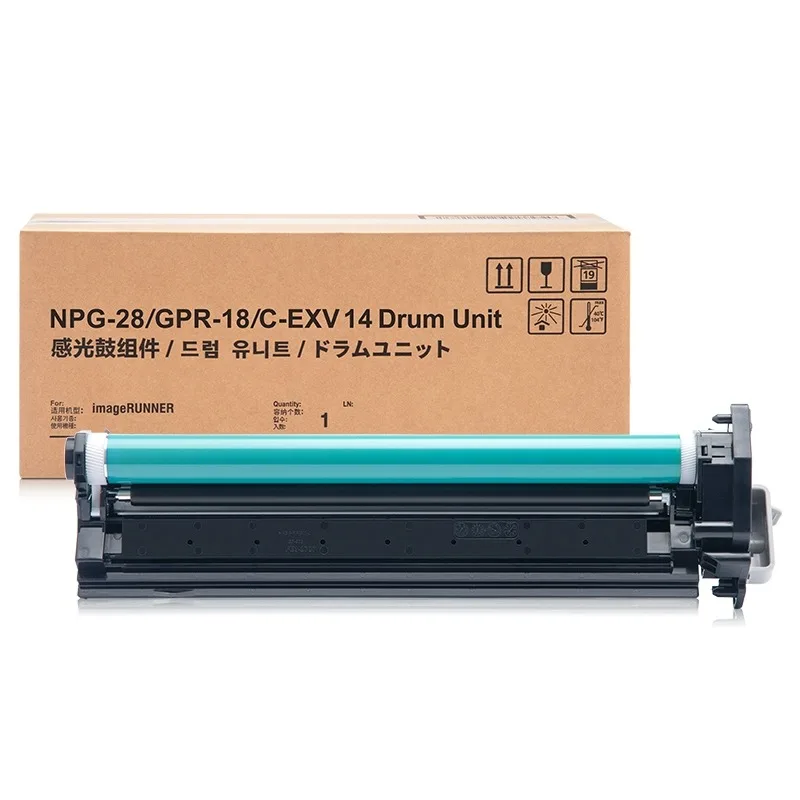 

60K NPG-28 GPR18 EXV-14 Drum Unit Compatible For Canon GPR-18 IR2016 IR2018 IR2020 IR2022 IR2025 2030 2016 2020 2022 NPG28