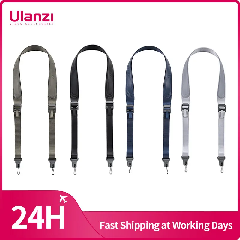 Ulanzi CSS1 U-Snap Camera Shoulder Strap for Camera DSLR Width 3.8CM Quick-Adjust Loop Striped Texture Shoulder Strap