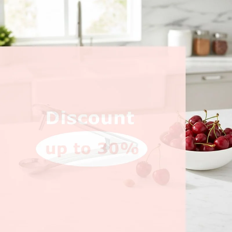 [Stainless Steel Cherry Fruit Kitchen Pitter Remover Olive Corer Remove Pit Tool Seed Gadge]